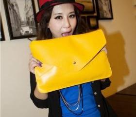 Women's Fashion Oversize Clutch Bag - Multi Colors