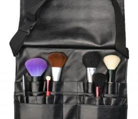 Hot!!Professional Make Up Brushes Belt Tool Pocket Bag With 21 Slots For Brushes
